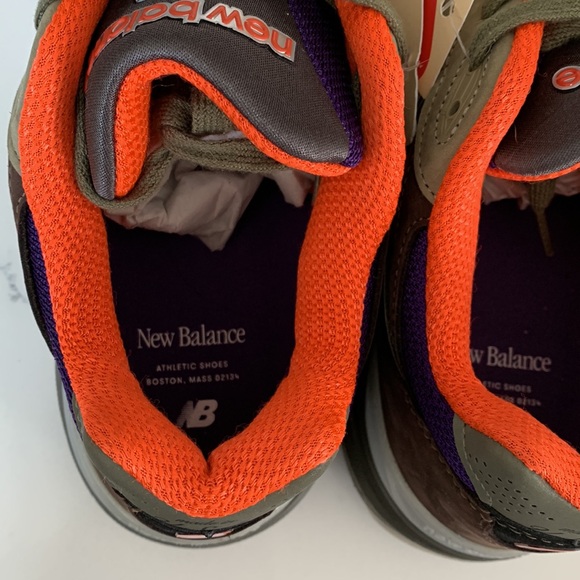 New Balance 990v3 Khaki Orange by Teddy Santis - Picture 7 of 10